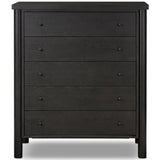 Roark Tall Dresser, Ebony by Four Hands
