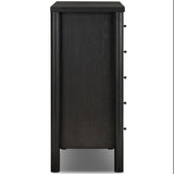 Roark Tall Dresser, Ebony by Four Hands