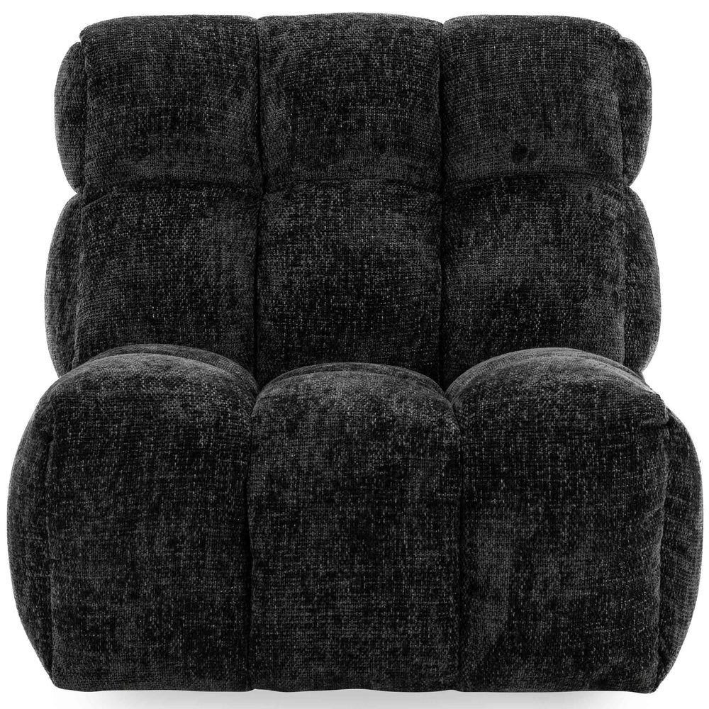 Roba Swivel Chair, Black-Furniture - Chairs-High Fashion Home