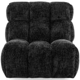 Roba Swivel Chair, Black-Furniture - Chairs-High Fashion Home