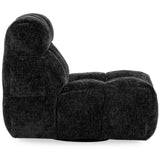 Roba Swivel Chair, Black-Furniture - Chairs-High Fashion Home
