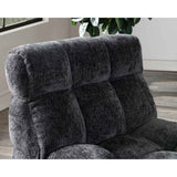 Roba Swivel Chair, Black-Furniture - Chairs-High Fashion Home