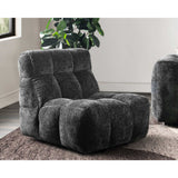 Roba Swivel Chair, Black-Furniture - Chairs-High Fashion Home
