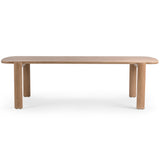 Rocco Outdoor Dining Table, Butterscotch-Furniture - Outdoor-High Fashion Home
