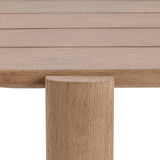 Rocco Outdoor Dining Table, Butterscotch-Furniture - Outdoor-High Fashion Home