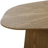 Roche Geometric Coffee Table, Brown