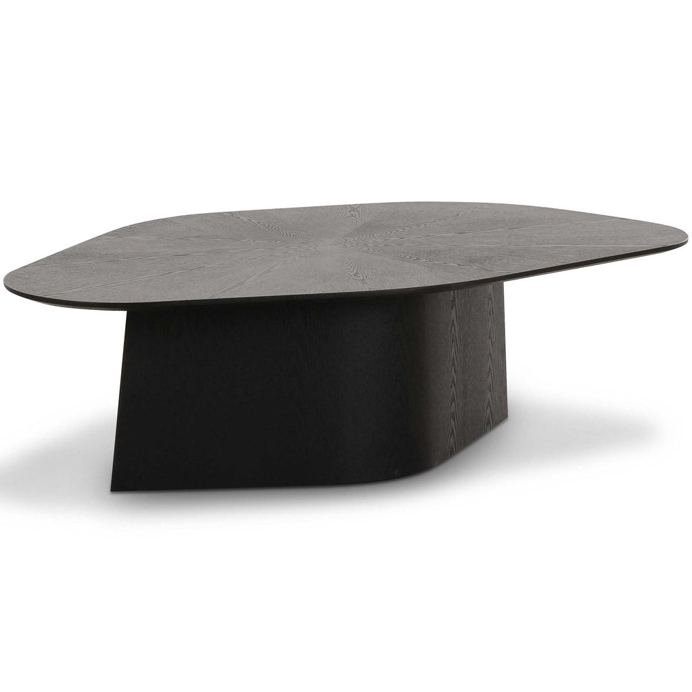 Roche Geometric Coffee Table, Black