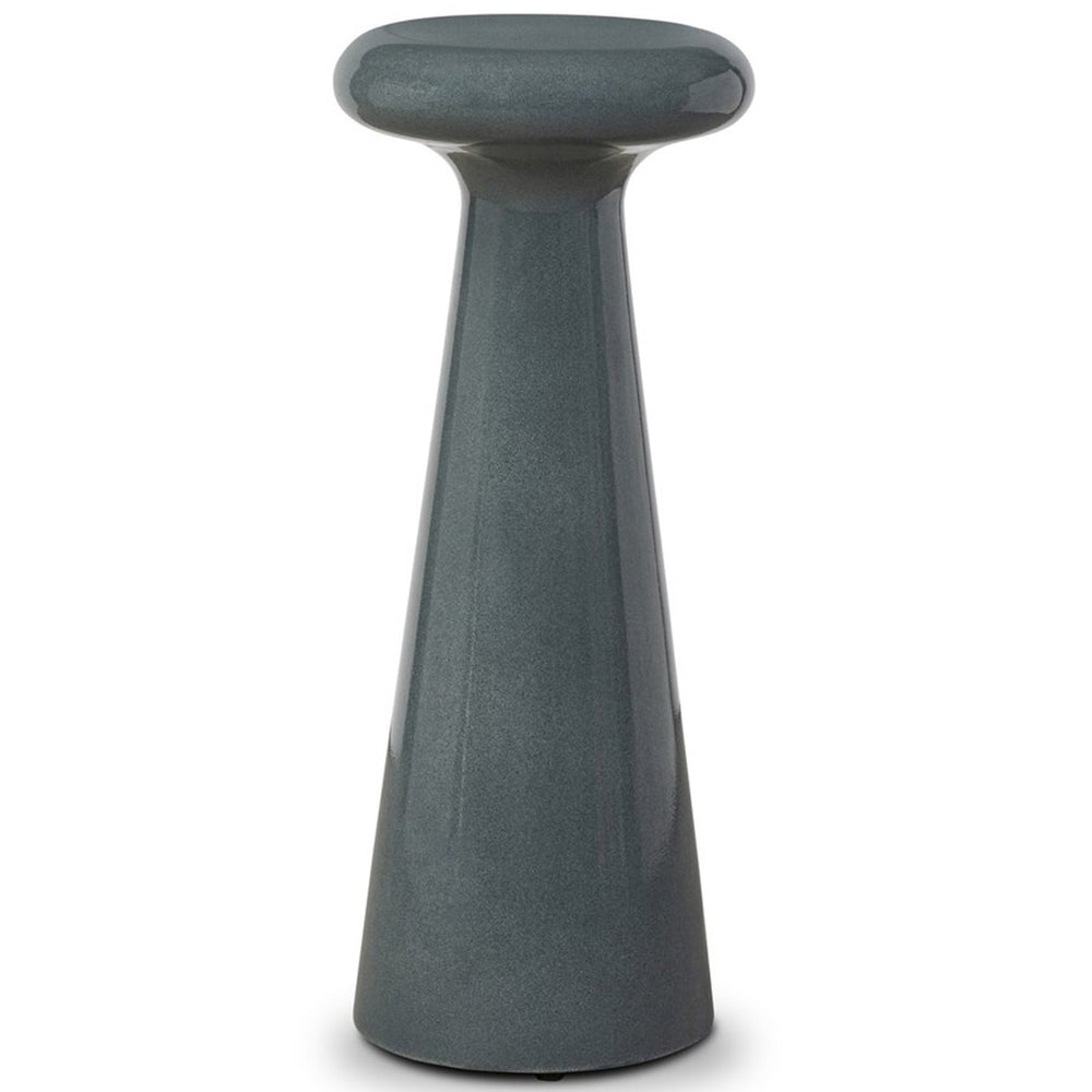 Rochel End Table, Smooth Slate by Four Hands