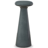 Rochel End Table, Smooth Slate by Four Hands