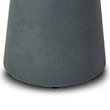Rochel End Table, Smooth Slate by Four Hands