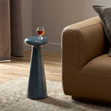 Rochel End Table, Smooth Slate by Four Hands