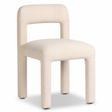 Rodin Dining Chair, Crypton Wayfarer Snow, Set of 2 by Four Hands-Furniture - Dining-High Fashion Home