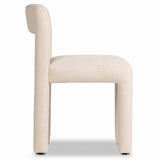 Rodin Dining Chair, Crypton Wayfarer Snow, Set of 2 by Four Hands-Furniture - Dining-High Fashion Home