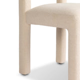 Rodin Dining Chair, Crypton Wayfarer Snow, Set of 2 by Four Hands-Furniture - Dining-High Fashion Home