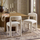 Rodin Dining Chair, Crypton Wayfarer Snow, Set of 2 by Four Hands-Furniture - Dining-High Fashion Home