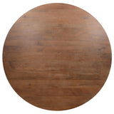 Rodrigo Round Dining Table, Hickory Brown-Furniture - Dining-High Fashion Home