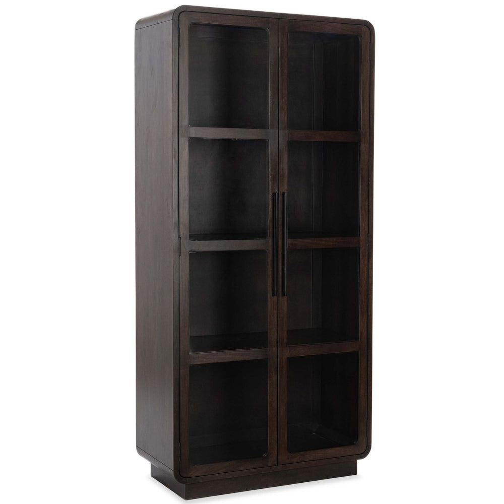 Rogers Tall Cabinet, Dark Brown