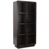 Rogers Tall Cabinet, Dark Brown