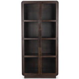 Rogers Tall Cabinet, Dark Brown