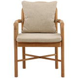 Roisin Outdoor Dining Chair, Sand, Set of 2-Furniture - Outdoor-High Fashion Home