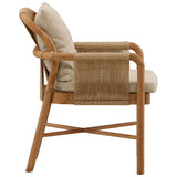 Roisin Outdoor Dining Chair, Sand, Set of 2-Furniture - Outdoor-High Fashion Home