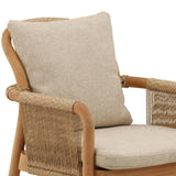 Roisin Outdoor Dining Chair, Sand, Set of 2-Furniture - Outdoor-High Fashion Home