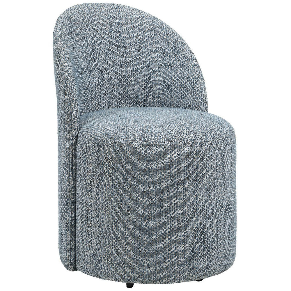 Roll With It Dining Chair, Denim-Furniture - Dining-High Fashion Home