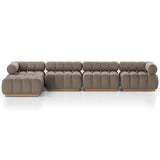 Roma 4 Piece Outdoor Sectional by Four Hands