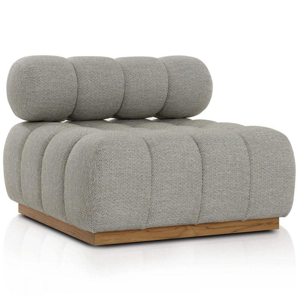 Roma Outdoor Swivel Chair, Faye Ash by Four Hands-Furniture - Outdoor-High Fashion Home