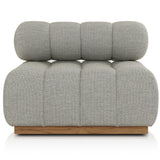 Roma Outdoor Swivel Chair, Faye Ash by Four Hands-Furniture - Outdoor-High Fashion Home