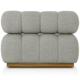 Roma Outdoor Swivel Chair, Faye Ash by Four Hands-Furniture - Outdoor-High Fashion Home