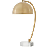Romani Desk Lamp, Antique Brass-Lighting-High Fashion Home