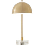 Romani Desk Lamp, Antique Brass-Lighting-High Fashion Home