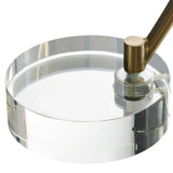 Romani Desk Lamp, Antique Brass-Lighting-High Fashion Home