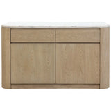 Romilly Kitchen Island, Light Oak