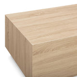 Romy Rectangular Coffee Table, Faux Wood