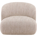 Romy Swivel Chair, Beige-Furniture - Chair-High Fashion Home