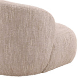 Romy Swivel Chair, Beige-Furniture - Chair-High Fashion Home