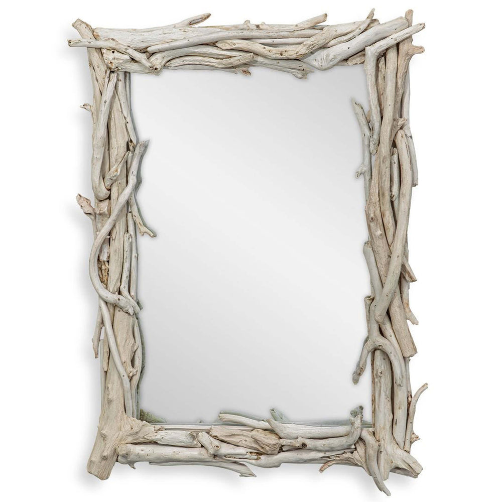 Rooted Reflection Mirror, Bleached