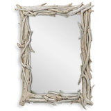 Rooted Reflection Mirror, Bleached