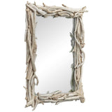 Rooted Reflection Mirror, Bleached