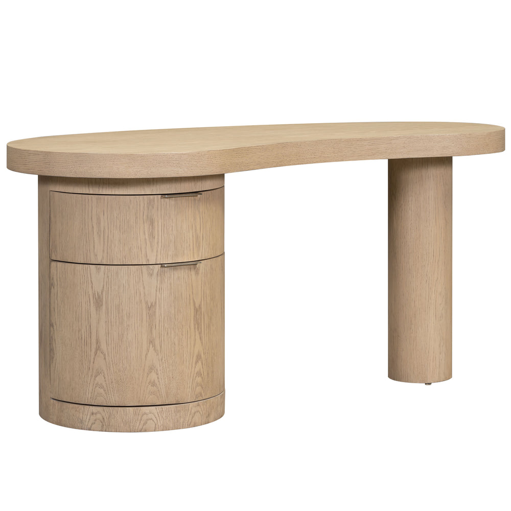 Rory Desk, Raw Oak-Furniture - Office-High Fashion Home