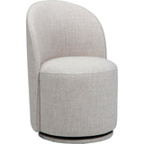 Rory Swivel Dining Chair, Nathan Wheat, Set of 2-Furniture - Dining-High Fashion Home