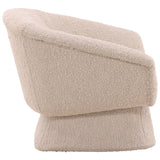 Rosabella Swivel Chair, Sea Birch-Furniture - Chairs-High Fashion Home