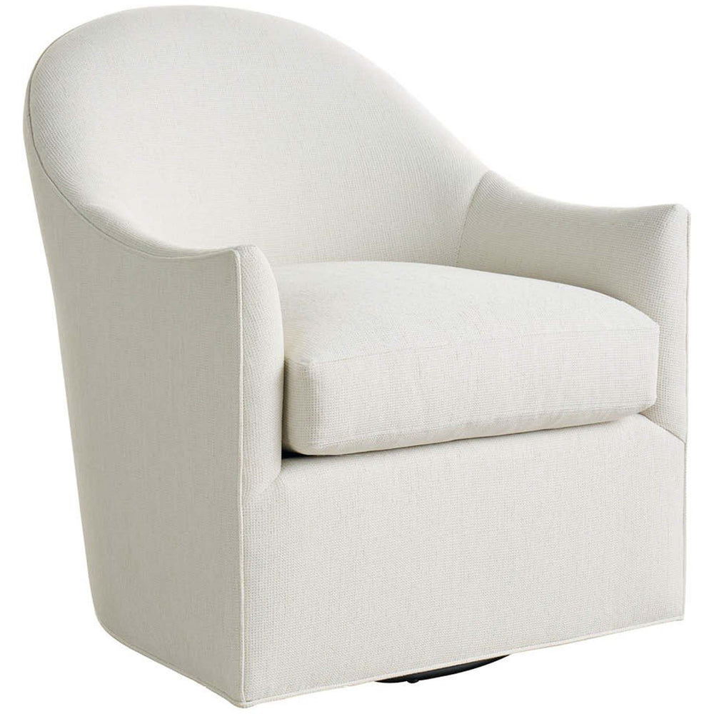 Roscoe Swivel Chair, Cavum Cotton-Furniture - Chairs-High Fashion Home