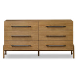 Rosedale 6 Drawer Dresser, Amber Oak by Four Hands