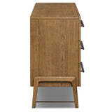 Rosedale 6 Drawer Dresser, Amber Oak by Four Hands