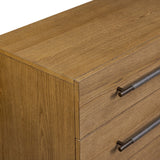 Rosedale 6 Drawer Dresser, Amber Oak by Four Hands