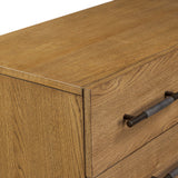 Rosedale 6 Drawer Tall Dresser, Amber Oak by Four Hands