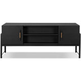 Rosedale Executive Desk, Ebony-Furniture - Office-High Fashion Home